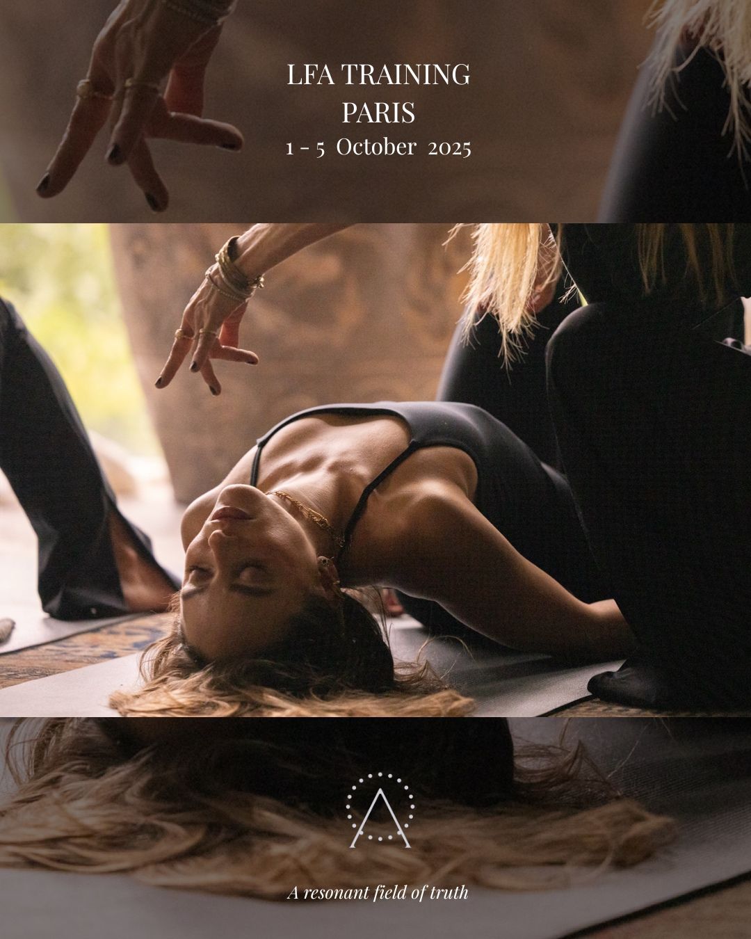 Image femme pendant formation facilitateurs kundalini activation à Paris